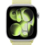 Apple Watch 46mm Neon Yellow Sport Loop
