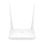 CUDY N300 Wi-Fi Router, Chipset MediaTek, 802.11b/g/n,300Mbps at 2.4GHz, 4 × 10/100Mbps Ports, 2 × 5dBi fixed antennas, WiFi router/AP/ Repeater/WISP Mode, Guest network, WPS, DDNS, VPN Client, IPv6, Cudy APP