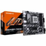 Placa de baza Gigabyte B840M DS3H, Socket AM5, DDR5, Micro-ATX