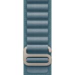 Apple Watch 49mm Light Blue Alpine Loop - Medium - Natural Titanium Finish