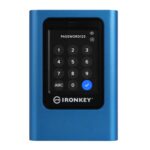 SSD extern Kingston Vault Privacy 80, 1.92 TB, USB Type-C, Albastru