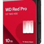 Western Digital Red Pro . HDD capacity: 10 TB, HDD speed: 7200 RPM, Storage drive buffer size: 512 MB, HDD size: 3.5", Interface: Serial ATA III