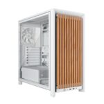 Carcasa CORSAIR FRAME 4000D WOOD RS, Mid Tower, White