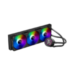 Cooler Procesor 1stPlayer Thunderstorm TS4 360-bk, display IPS, aRGB, compatibil AMD/Intel, negru