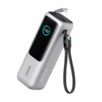 Baterie externa Anker , putere totala 25000 mAh, porturi iesire USB 2.0 x 1, USB-C x 1, argintiu