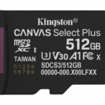 Card de Memorie MicroSDXC Kingston512GBCanvas Select PlusFara Adaptor
