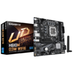 Placa de baza Gigabyte H610M D3W WIFI6, Socket 1700, DDR5, Micro-ATX