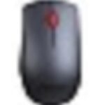 Mouse Wireless LENOVO Professional Wireless Laser Mouse, 1600 dpi, Negru