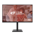 Monitor AOC 31.5" Q32E4U, Diagonal (inch): 31.5, Diagonal (cm): 80, Aspect ratio: 16:9, Panel: IPS, Resolution: 2560X1440, Refresh Rate: 100Hz, Response time GtG: 4ms, Brightness (max): 350 cd/m², Contrast (static) : 1000:1, Contrast (dynamic): 20M:1, Viewing angle: 178/178, Color Gamut Type: sRGB