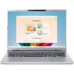 Laptop Consumer Acer Aspire 14 AI OLED A14-53M, cu procesor Intel Core Ultra 7 256V, 14'' OLED, 16 GB LPDDR5x, 1 TB, Intel Arc Graphics 140V, Fara OS, 2 ani Garantie