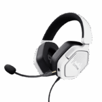 Casti Gaming Head-band Trust GXT492W Carus, Wired, Alb