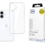 Protective cover 3mk Clear Case for iPhone 16, Transparent