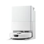Roborock Qrevo L. Dust container type: Dust bag, Product colour: White, Shape: Round. Noise level: 65 dB, Dust capacity (vacuum cleaner): 0.33 L, Dust capacity (base): 2.7 L. Battery technology: Lithium-Ion (Li-Ion), Battery capacity: 5200 mAh, Runtime: 180 min. Height: 96.5 mm, Width: 350 mm