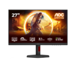 Monitor Gaming AOC Q27G4SRU, 27", 2560 x 1440 pixeli, Black, Red, 3 ani Garantie