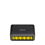 CUDY 5-Port Gigabit Desktop Switch, 5 10/100/1000M RJ45 Ports, IGMP Snooping, Loop Detection/Prevention, 802.1p/DSCP QoS, Desktop Plastic Case, Power Saving, Plug & Play, Wall-Mount