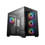 Carcasa DEEPCOOL CG530 4F, RGB, Mid Tower, Black