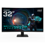 Monitor Consumer GIGABYTE GS32QCA, 31.5", 2560 x 1440 pixeli, Black, 2 ani Garantie
