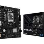 Placa de baza ASRock B860M-H2, LGA 1851, DDR5, Micro-ATX