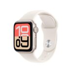 Apple Watch SE 3 GPS 40mm Starlight Aluminium Case with Starlight Sport Band - M/L