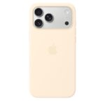 iPhone 17 Pro Max Silicone Case with MagSafe – Vanilla