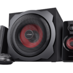 Boxe Trust GXT 38 TYTAN 2.1, intrare audio 3.5 mm, Line-in, putere 120 W, frecventa raspuns 20 Hz, 20.000 Hz, negru