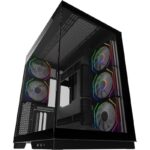 Carcasa AQIRYS Janus, RGB, Mid Tower, Black