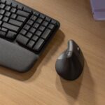 Mouse Wireless Logitech Lift Vertical Ergonomic Mouse, 4000 dpi, Gri
