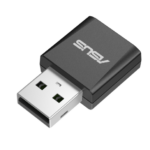 Asus Tri-band WiFi 7 Nano USB Adapter, 6GHz band, support 4096-QAM, Plug and play, Compatible with Windows® 10 & 11