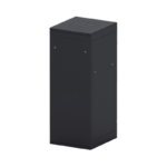 Rack de podea 19 Triton 32U 800x1000mm usa fata sticla panouri laterale/spate detasabile sectiuni pentru ventilatie activa, sectiuniacces cabluri sus/jos/spate IP20 negru