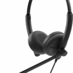Casti Head-band DELL WH125, Cu fir, Negru