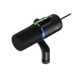 Microfon HP HyperX FlipCast, lungime cablu 3m, continut pachet: Cablu USB-C la USB-C, adaptor USB-C la USB-A, adaptor de la 3/8 inch la 5/8 inch, QSG.