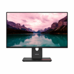 Monitor  Lenovo ThinkVision T24-40; 23.8"IPS, FHD (1920x1080), 16:9, Brightness: 250 cd/m², Contrast ratio: 1500:1, Response time: 4ms GtG (Extreme mode) / 6ms GtG (Typical mode), Dot / Pixel Per Inch: 95 dpi, Color Gamut: 99% sRGB, 99% BT.709, View angle: 178° / 178°, Stand: Tilt, Swivel, Pivot