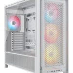 Carcasa CORSAIR FRAME 5000D RS ARGB, Mid Tower, White