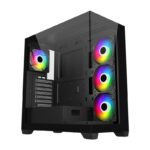 Carcasa FSP M340-BA, RGB, Mid Tower, Black