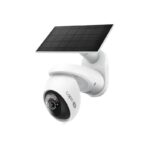 Kit cameră de supraveghere Pan/Tilt cu alimentare solară TP Link, senzor 1/2.7" Progressive Scan CMOS Starlight Sensor, Focal Length: 4.0 mm, Aperture: F1.6, Pan Mechanical Range:326° (360° Pan Coverage), Tilt Mechanical Range: 45° (90° Tilt Coverage), night vision 850 nm IR LED (40 ft / 12 m)