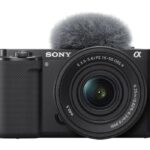 Aparat foto Mirrorless Sony Alpha ZV-E10, 24.2MP, 4K, Negru + Obiectiv 16-50mm mk2