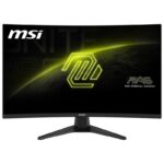 Monitor MSI 31.5" MAG 321CQF E18, Curvature: 1500R, Diagonal (inch): 31.5, Diagonal (cm): 80, Aspect ratio: 16:9, Panel: Fast VA, Resolution: 2560x1440, Refresh Rate: 180Hz, Response time GtG: 0.5ms, Brightness (max): 300 cd/m², Contrast (static) : 100M:1, Viewing angle: 178/178, Color Gamut Type