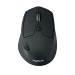 Mouse wireless optic Logitech M720 Triathlon, rezolutie 1000 DPI, butane/rotitte 8/1, interfata nano USB, negru