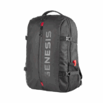 GENESIS Pallad 410. Backpack type: Rucksack, Product main colour: Black, Style: Urban. Width: 120 mm, Depth: 320 mm, Height: 440 mm.  Package width: 360 mm, Package depth: 470 mm, Package height: 120 mm. Material: Polyester. Products per pallet: 120 pc(s), Master (outer) case width: 350 mm, Master