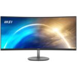 Monitor Consumer MSI PRO MP341CQ, 34", 3440 x 1440 pixeli, Black, 2 ani Garantie