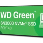 SSD intern SanDisk WD Green SN3000 NVMe, 2 TB, PCI Express 4.0 x4, Da, M.2