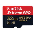 Card de Memorie MicroSDHC SanDisk Extreme Pro, 32GB, UHS-I, Class 10 + Adaptor