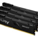 Memorie RAM Kingston FURY Beast, 64GB DDR4, 3200MHz, CL16