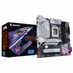 Placa de baza Gigabyte B760M AORUS ELITE WIFI6E GEN5, Socket 1700, DDR5, Micro-ATX