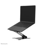 Stand laptop Neomounts, pentru laptopuri cu diagonale de 11"-15", greutate maxima suportata 5 kg, tilt, inaltime reglabila manual 17-168mm, negru, garantie 5 ani.