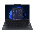 Laptop Business Lenovo ThinkPad E16 Gen 3, cu procesor AMD Ryzen 5 220, 16'' IPS, 16 GB DDR5, 512 GB SSD, AMD Radeon 740M, Fara OS, 3 ani Garantie