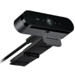 Camera Web Logitech BRIO 4K, 13 MP, rezolutie video 4K, USB-C, Negru