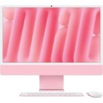 Apple iMAC 24" Retina 4.5k/ Apple M4 (CPU 8-core, GPU 8-core, Neural Engine16-core)/24GB/1TB - Pink - INT KB (2024) (Cto from MWUG3RO/A)