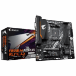 Placa de baza Gigabyte B550M AORUS ELITE AX, Socket AM4, DDR4, Micro-ATX