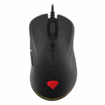 GENESIS Krypton 200. Form factor: Right-hand. Movement detection technology: Optical, Device interface: USB Type-A, Movement resolution: 6400 DPI, Frame rate: 6666 fps, Buttons type: Pressed buttons, Buttons quantity: 6, Scroll type: Wheel, Acceleration (max): 22 G. Illumination colour: Multi. Power